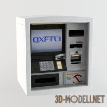 3d-модель Квадратный банкомат