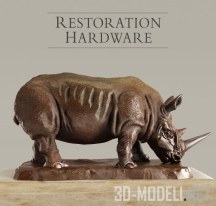 3d-модель Статуэтка RH носорог