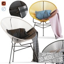 3d-модель Кресло Armando от Cult Furniture
