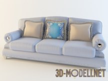 3d-модель Итальянский диван Turri Royale