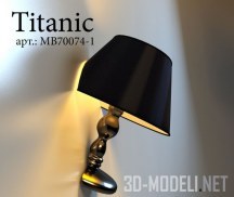 3d-модель Бра Titanic MB70074-1 от Tom Dixon