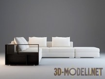 3d-модель Комфортный диван Furman «Infiniti»