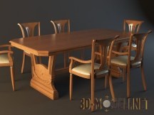 3d-модель Мебель для столовой Imperio