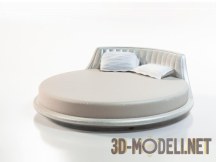 3d-модель Круглая кровать «Volcano» 220x220 Dream Land