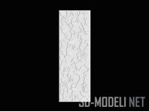 3d-модель 3D панель Flora от Дикарт