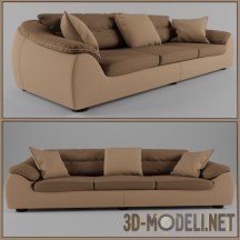 3d-модель Современный диван Ilaria