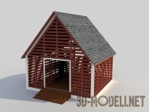 3d-модель Деревянный домик