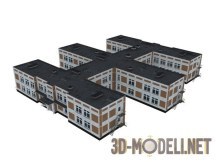 3d-модель Современный детский сад