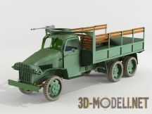 3d-модель Американский военный грузовик