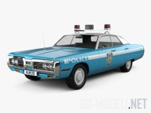 Автомобиль Plymouth Fury Police 1972