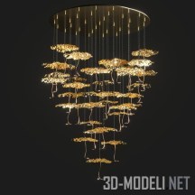 3d-модель Люстра Gold Moon от Catellani & Smith