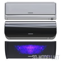 3d-модель Три варианта кондиционеров Samsung