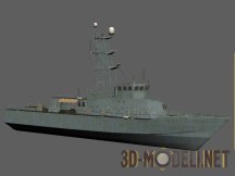 3d-модель Военный корабль из «Devil’s Third Online»