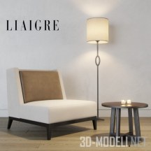3d-модель Мебельный сет от Christian Liaigre