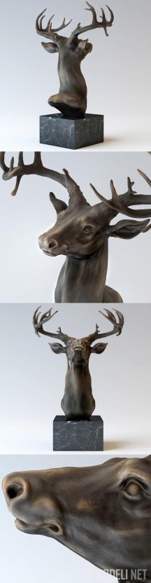 3d-модель Скульптура от Antoine-Louis Barye