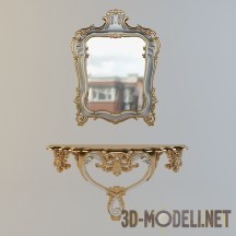 3d-модель Консоль с зеркалом от Andrea Fanfani, Италия