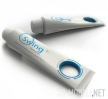 Тюбик для зубной пасты «Swing Toothpaste» с отверстием