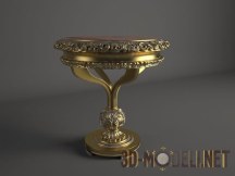 Золотой приставной столик AR Arredamenti Royal 716