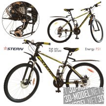 3d-модель Горный велосипед Stern Energy FS1