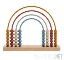 3d-модель Игрушка Rainbow Abacus от Little Dutch