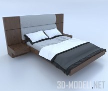 3d-модель Консольная кровать