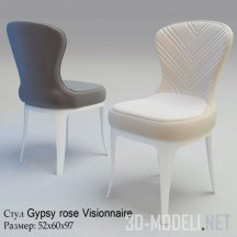 3d-модель Гламурный стул Ipe Cavalli Gypsy Rose