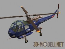 3d-модель Вертолет Westland Wasp