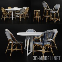 3d-модель Набор барной мебели от Serena & Lily