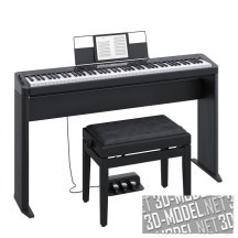 3d-модель Цифровое пианино Casio PX S3000