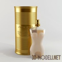3d-модель Современный парфюм Jean Paul Gaultier Classique