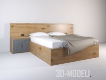 Кровать от YELKKIN DOM