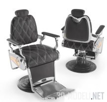 3d-модель Парикмахерское кресло для барбер-шопа