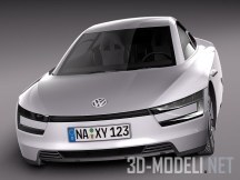 Компактный гибрид Volkswagen XL1 2014
