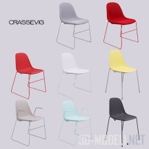 3d-модель Современные стулья Crassevig Pola