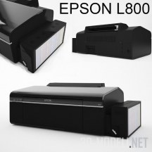 3d-модель Модель принтера EPSON L800