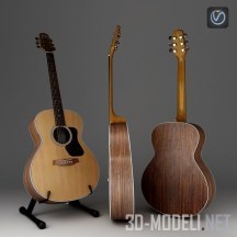 3d-модель Акустическая гитара Walden Natura G730