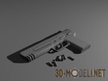 3d-модель Пистолет HK USP Match