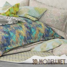 3d-модель Постельное белье и подушки от Iskren Marinov