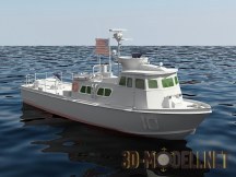 3d-модель U.S. Navy Swift Patrol Boat