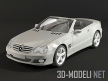 3d-модель Mercedes-Benz SL 500