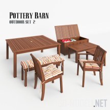 Стол, стул, скамья для хранения от Pottery Barn