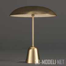 3d-модель Настольная лампа John Lewis Satin Brass
