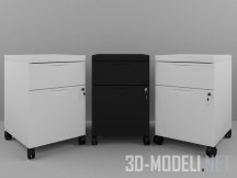 3d-модель Тумба с ящиком, ЭРИК от IKEA