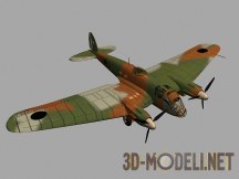 3d-модель Бомбардировщик Heinkel He - 111