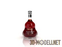 3d-модель Бутылка коньяка Hennessy