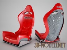 3d-модель Спортивное кресло Sparco