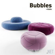 Пуфики Bubbles +Halle