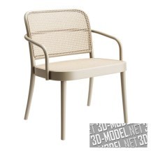 3d-модель Кресло для отдыха 811 от Ton