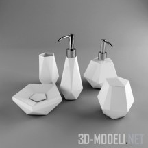 3d-модель Аксессуары в кубическом стиле