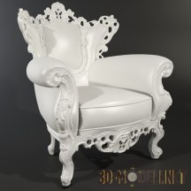 3d-модель Modenese Gastone armchair 12410